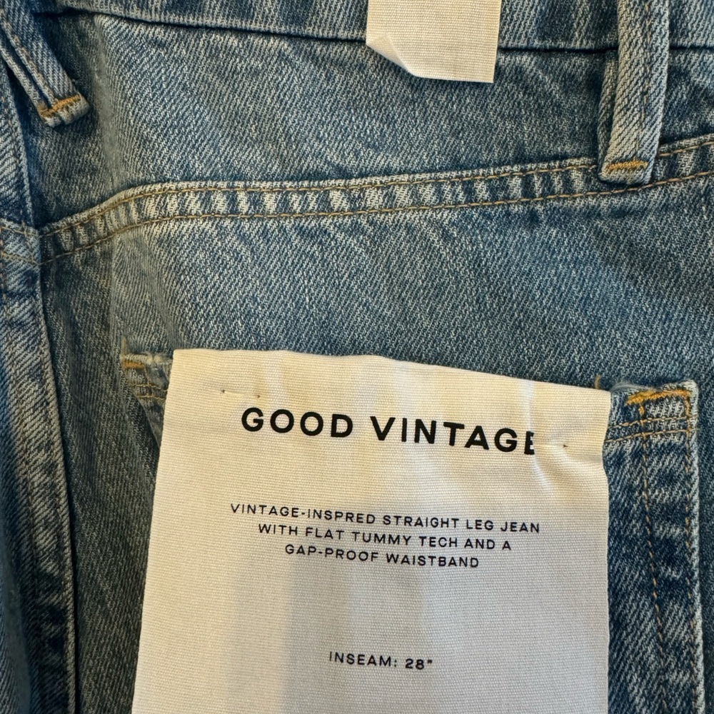 Good Vintage Straight Leg Jeans